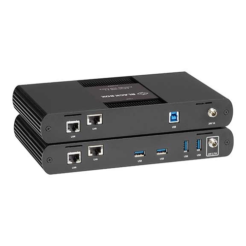 Sømil Gutter overførsel ICU504A, USB 3.1 Extender over CATx, 4-Port - Black Box