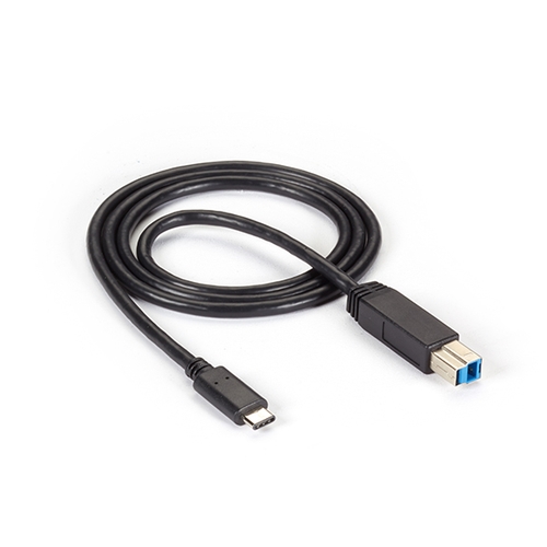 USB3CB-1M, USB 3.1 Cable - C Male to 3.0 Type B Male, 1-m - Black Box