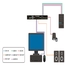 SI1P-SH-DVI-UCAC: (1) DVI-I: Single/Dual Link DVI, VGA, HDMI  through adapter, 1 port, USB Keyboard/Mouse, Audio, CAC